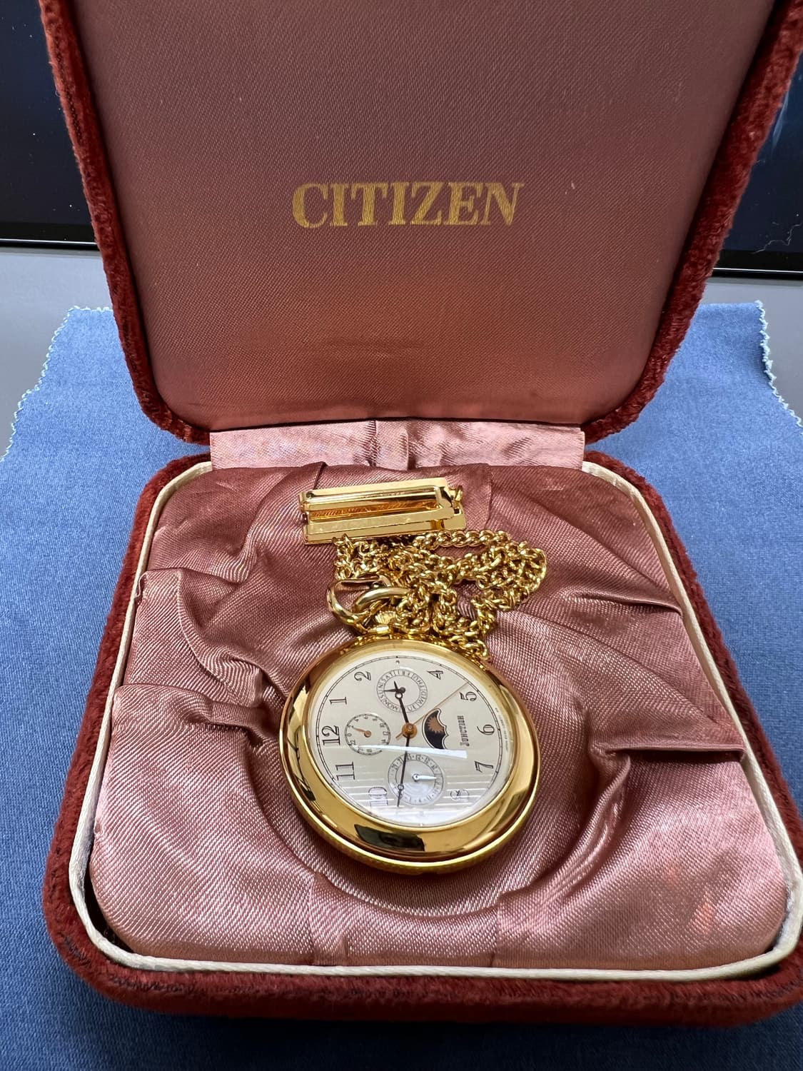 시티즌 JUNCTION 문페이즈 회중시계 상품이미지1