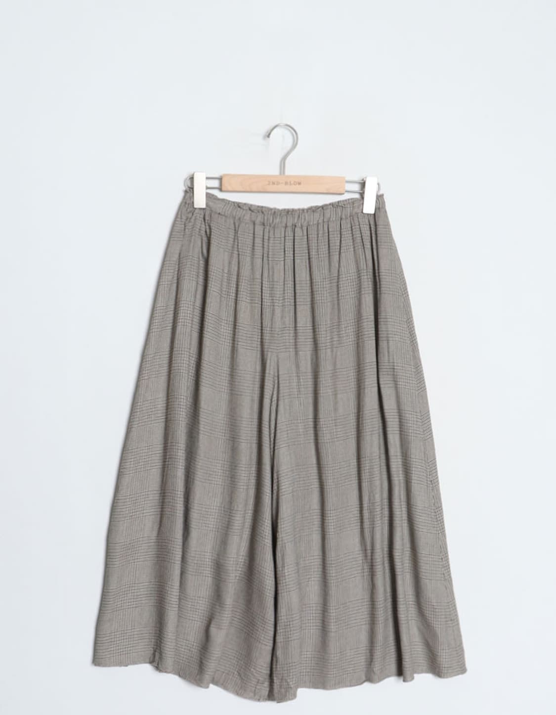 SHIPS Check Gaucho Pant (26~27) 상품이미지1