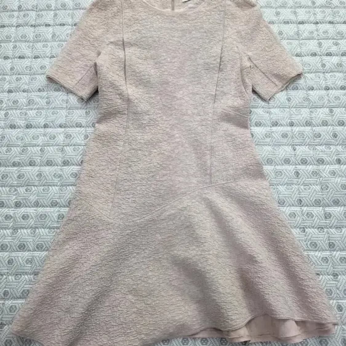 MINE 마인 연핑크 트위드 미니 원피스 ~55 상품이미지3