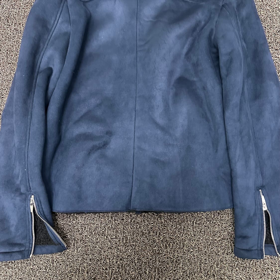 ZARA 자라 스웨이드 무스탕 라이더 자켓 점퍼 L 상품이미지7