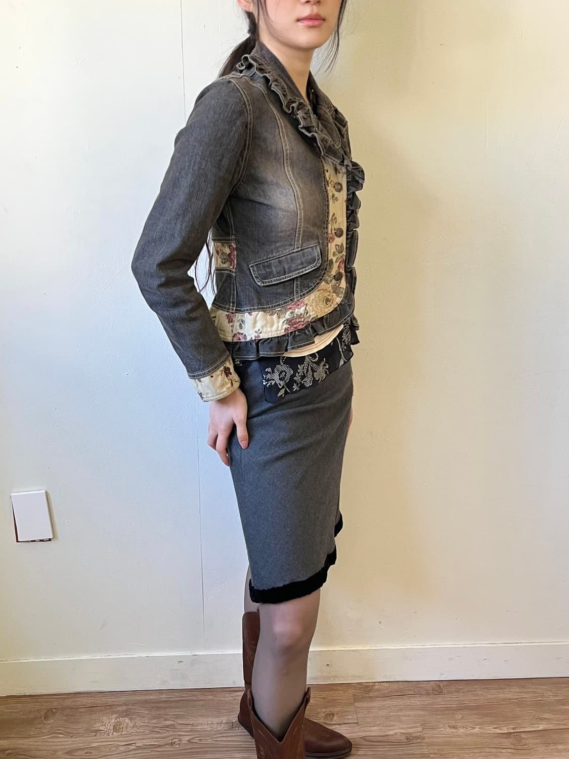 OHLALA 프렌치 데님 자켓 상품이미지6