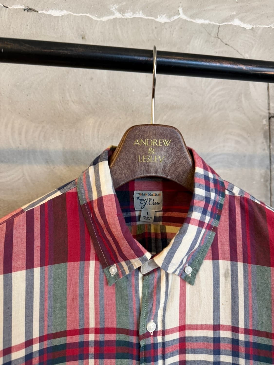 제이크루 마드라스 셔츠 105 상품이미지6