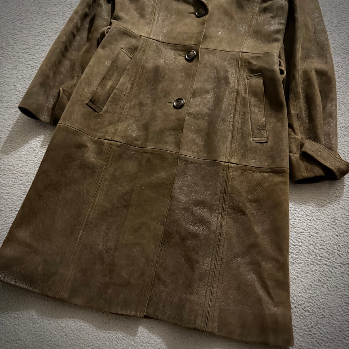 Vintage suede coat 상품이미지3