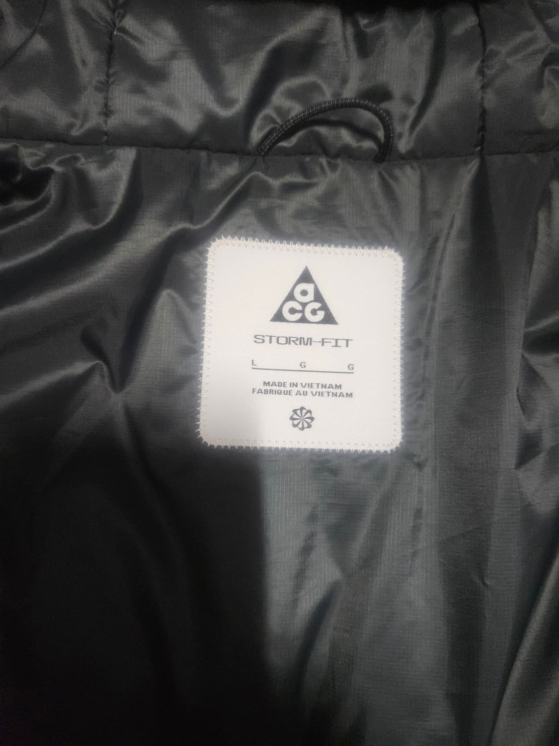 ACG 나이키 스컬 피크 스톰핏 자켓.블랙 라지. 상품이미지4