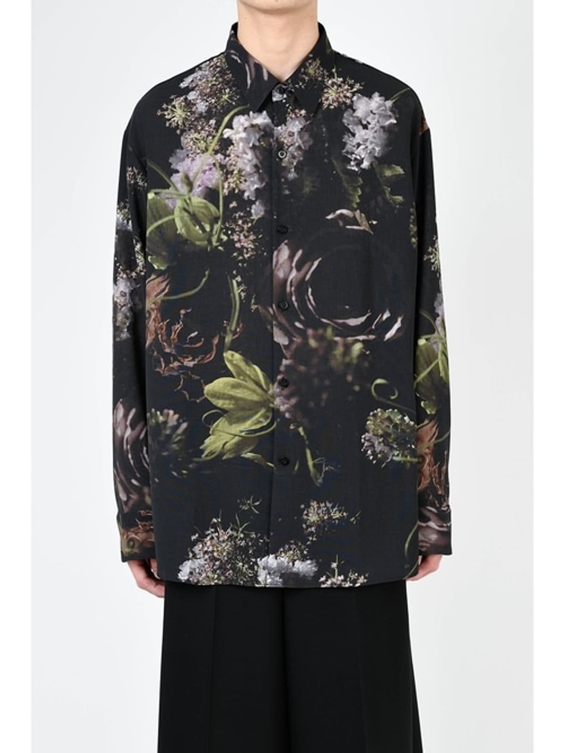 새상품 라드뮤지션 모네 프린팅 셔츠 46사이즈 상품이미지1