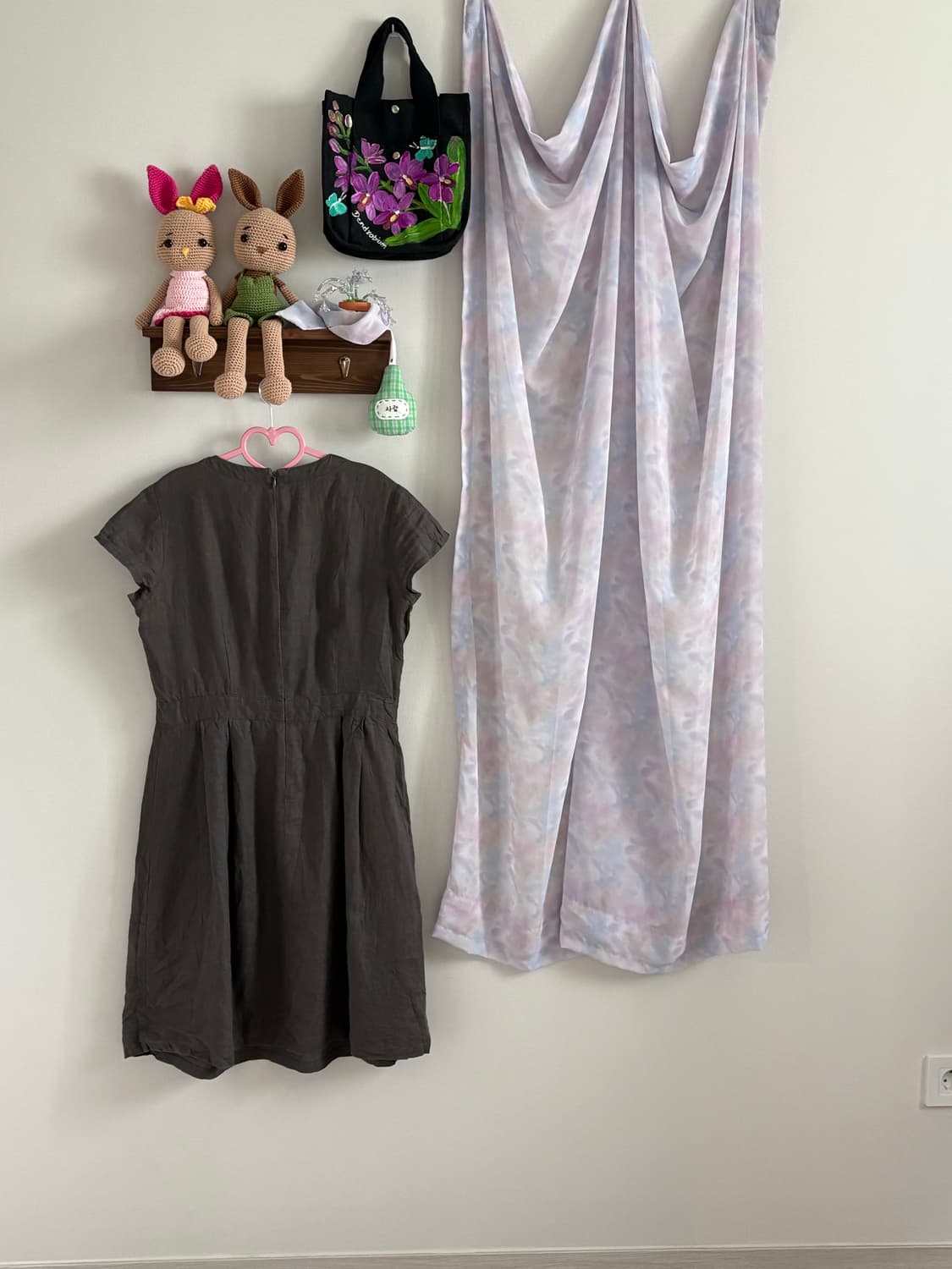 재색 반팔 원피스 상품이미지4