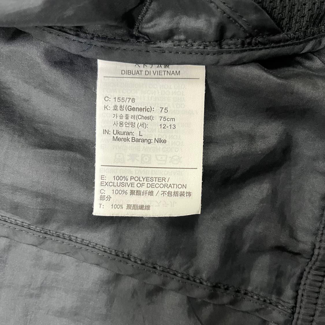 [L] 나이키 러닝 여성 경량 바람막이 후드 자켓 블랙 3937 상품이미지7