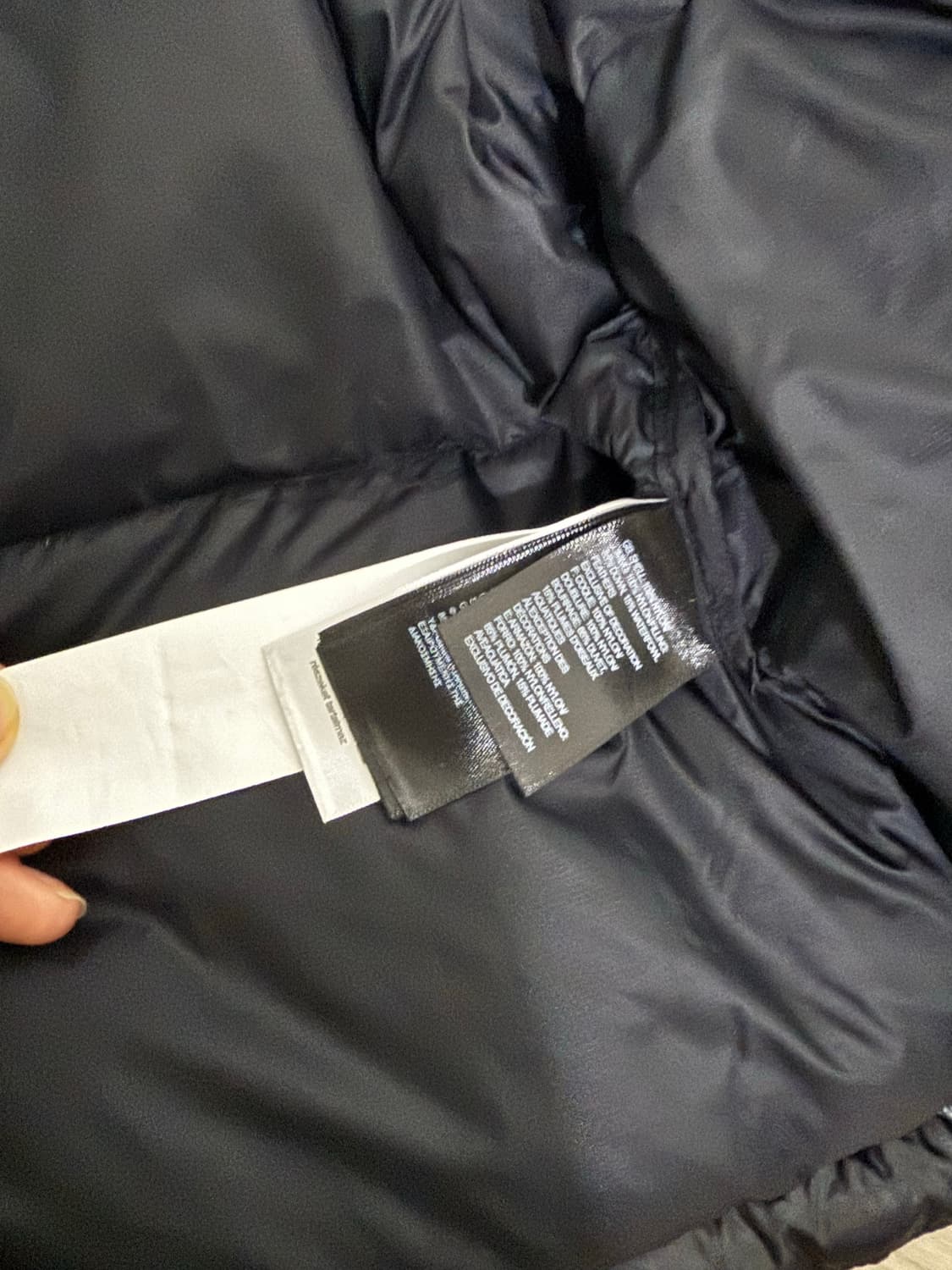 노스페이스 눕시 유광 크롭 m 상품이미지3