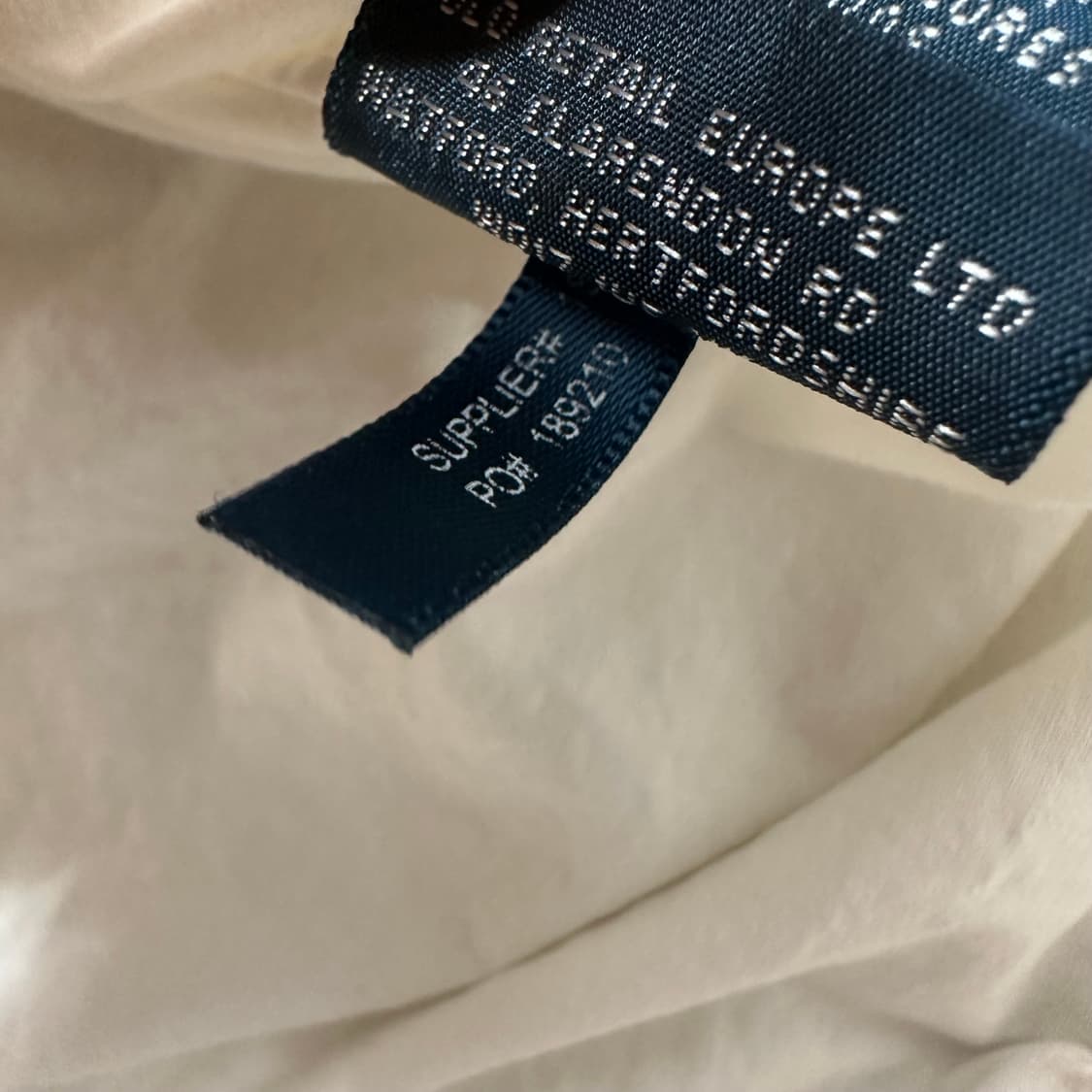 폴로 랄프로렌 화이트 블루종 바라쿠타 자켓 상품이미지10