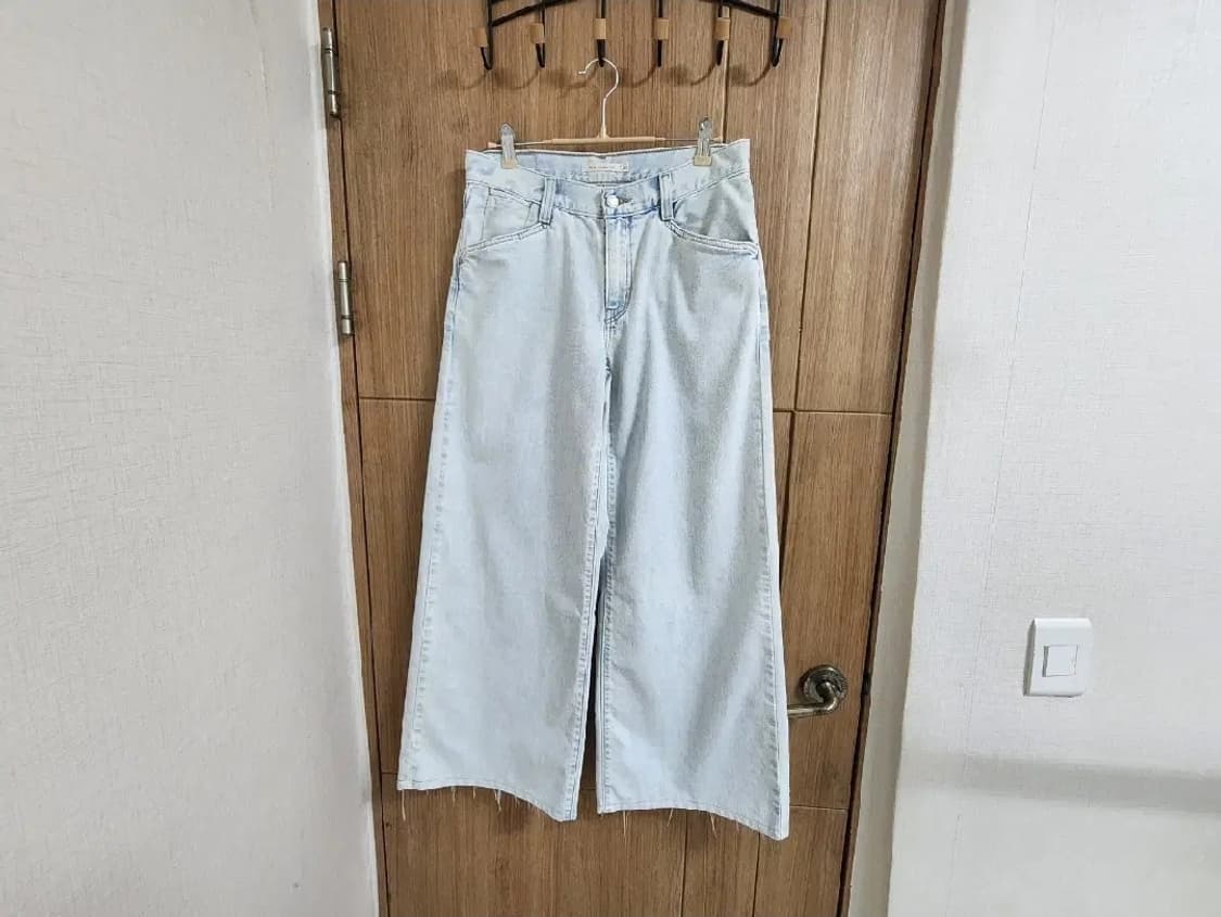 (28)여성 리바이스 94 배기 와이드 레그진 데님 팬츠 상품이미지2