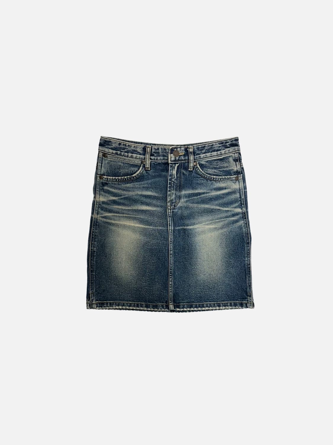 핫페퍼진스 워싱 데님 스커트 y2k 청치마 상품이미지1