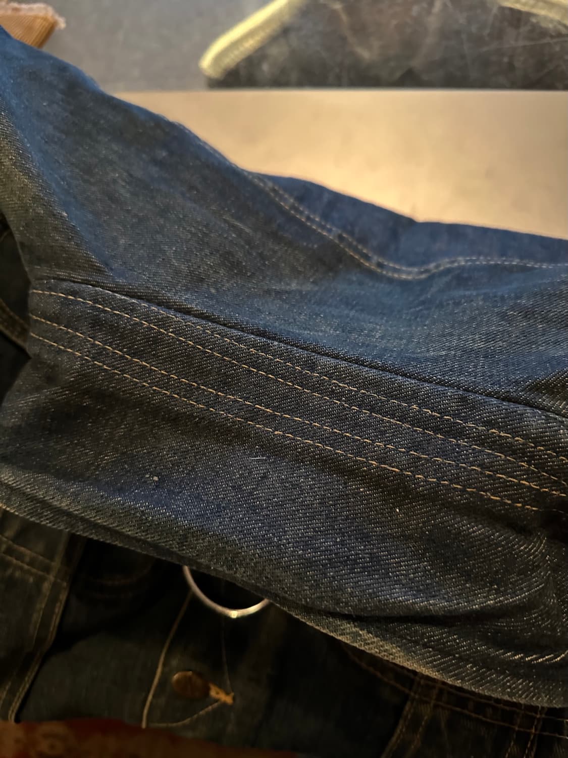 70s USA LEE 빈티지 리 101LJ 스톰라이더 데님 자켓 상품이미지9