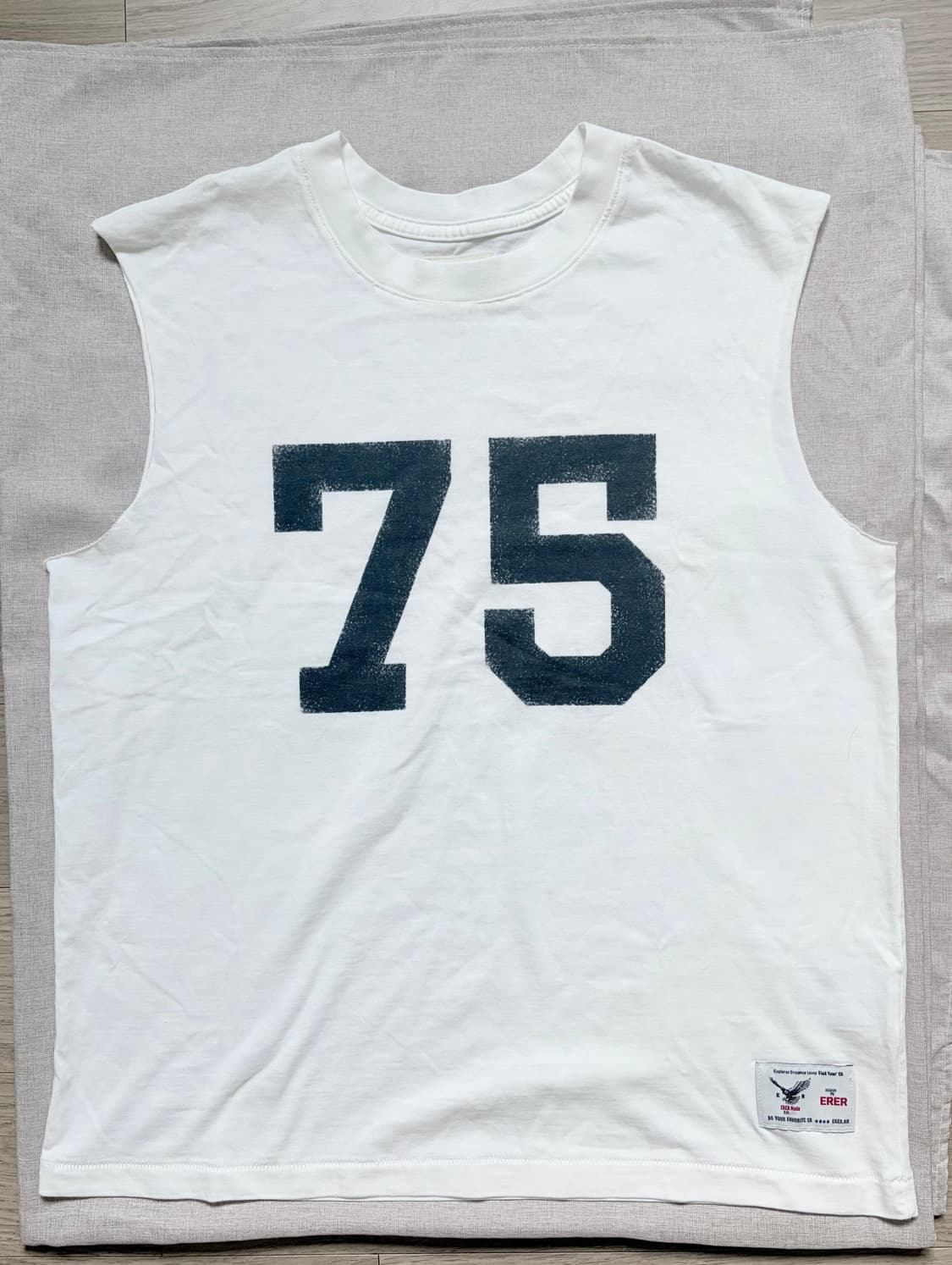 에르에르 Vintage 75 Artwork Sleeveless White 상품이미지5