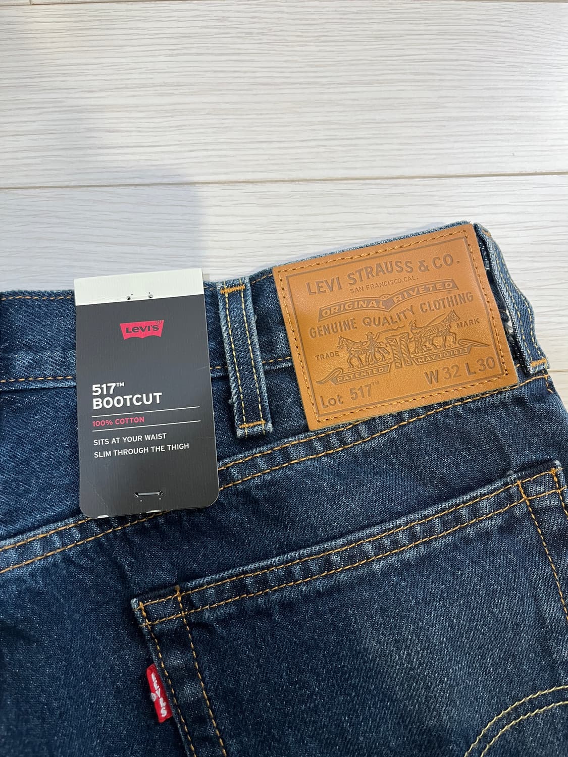 리바이스517 프리미엄 32x30 새상품 상품이미지3