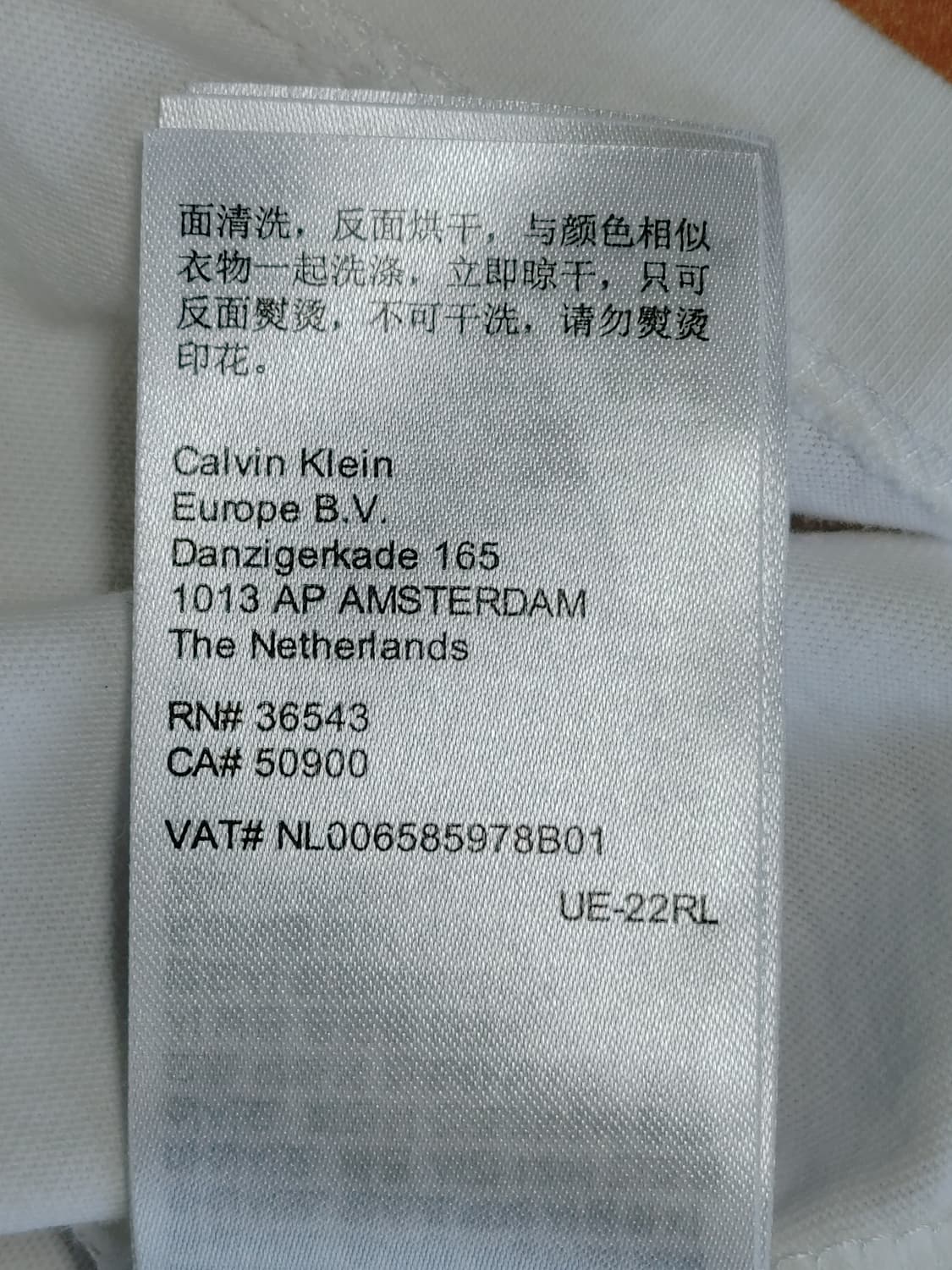 Calvin Klein 캘빈클라인 여성 화이트 반팔라운드티 상품이미지6