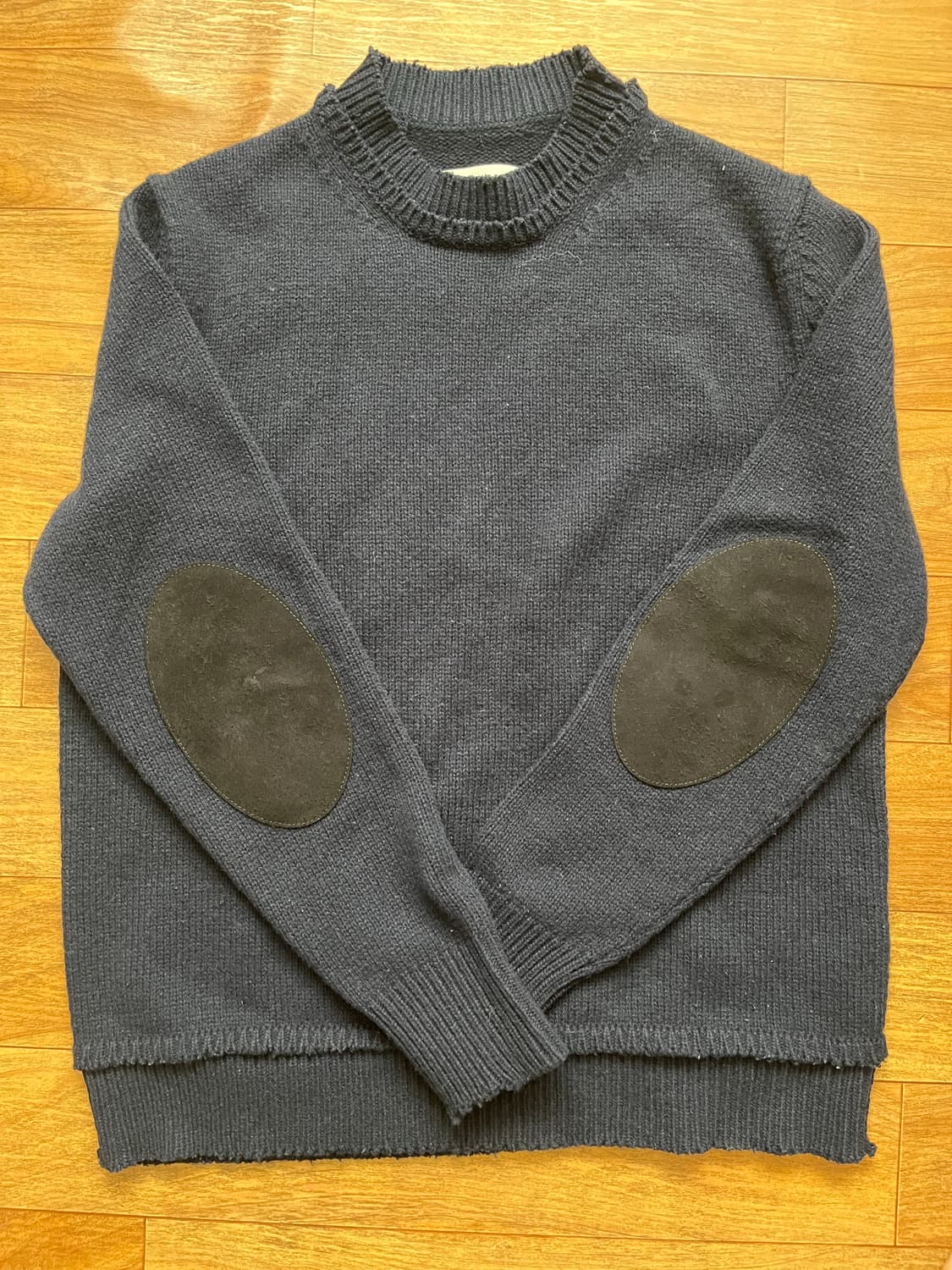 마르지엘라 스티치 니트 네이비m 상품이미지1