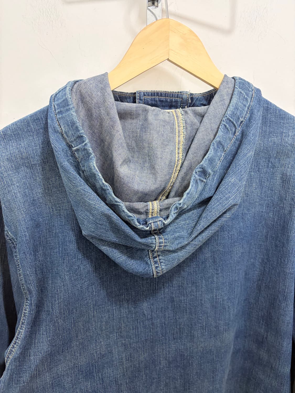 폴로 데님 후드 아노락 풀오버 상품이미지7