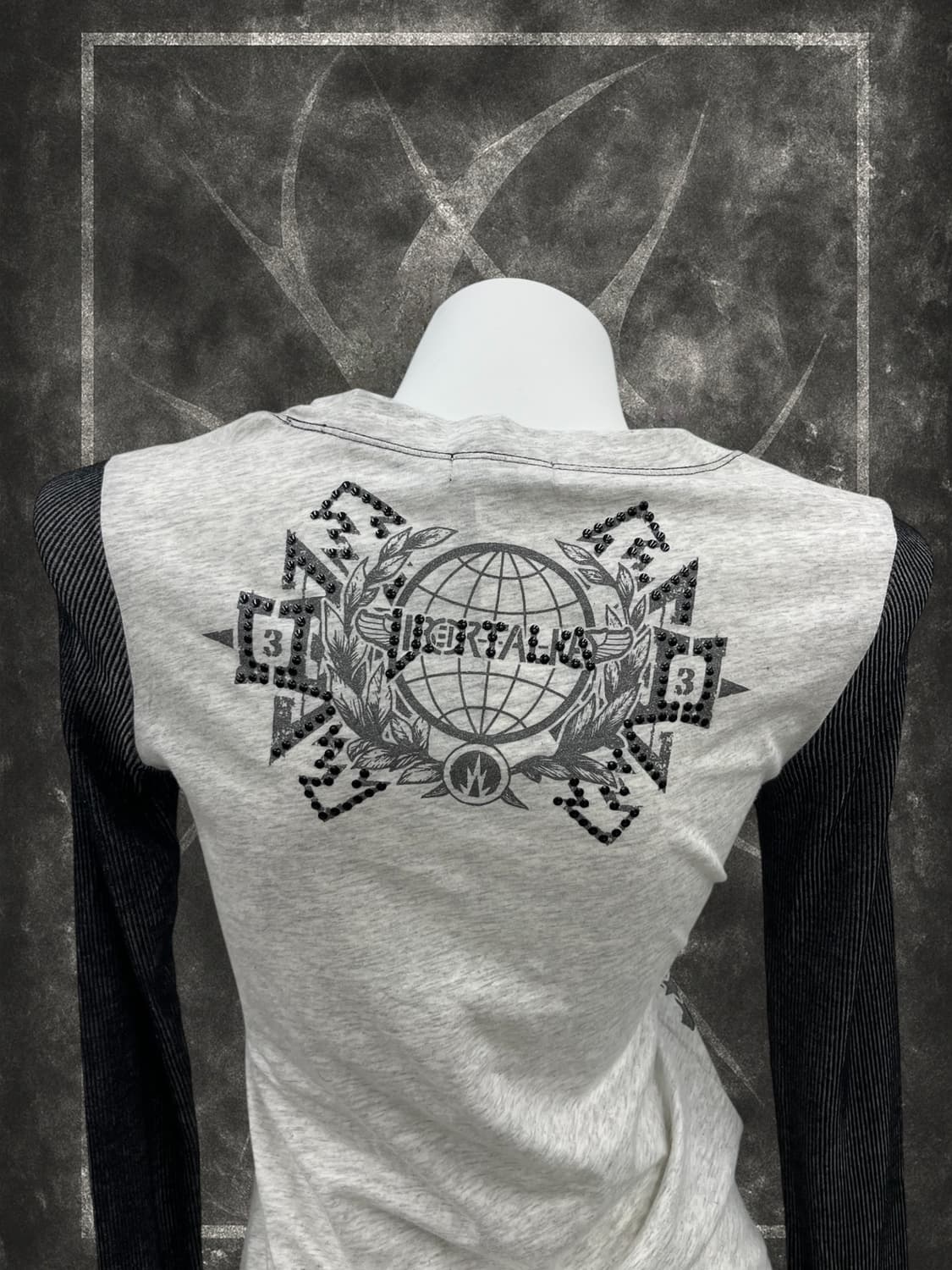 'LIBERTALIA' glitter printing t-shirt 상품이미지7