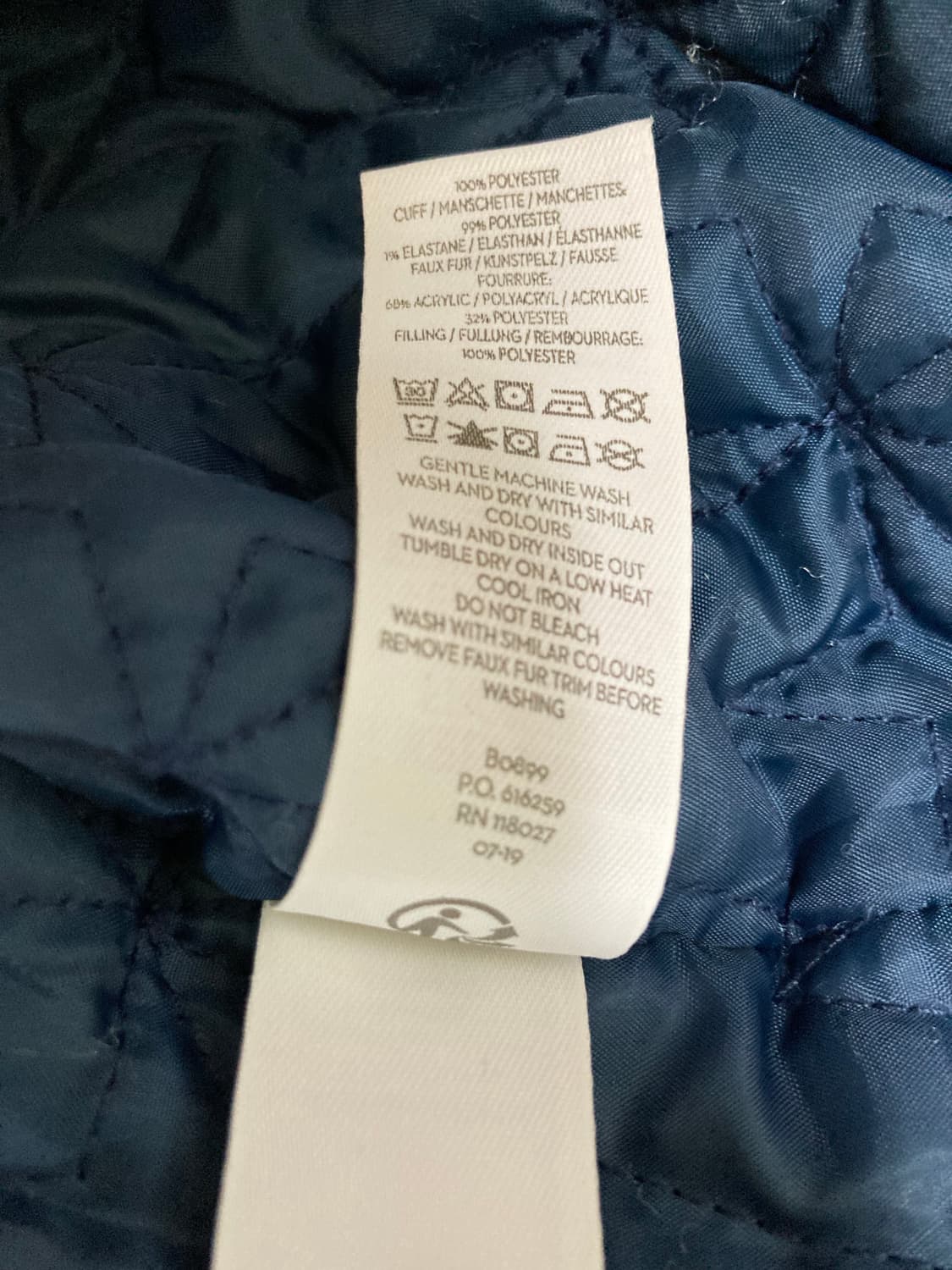 Boden 보덴 카모 후드 패딩 워터프루프 자켓 13-14Y 상품이미지6