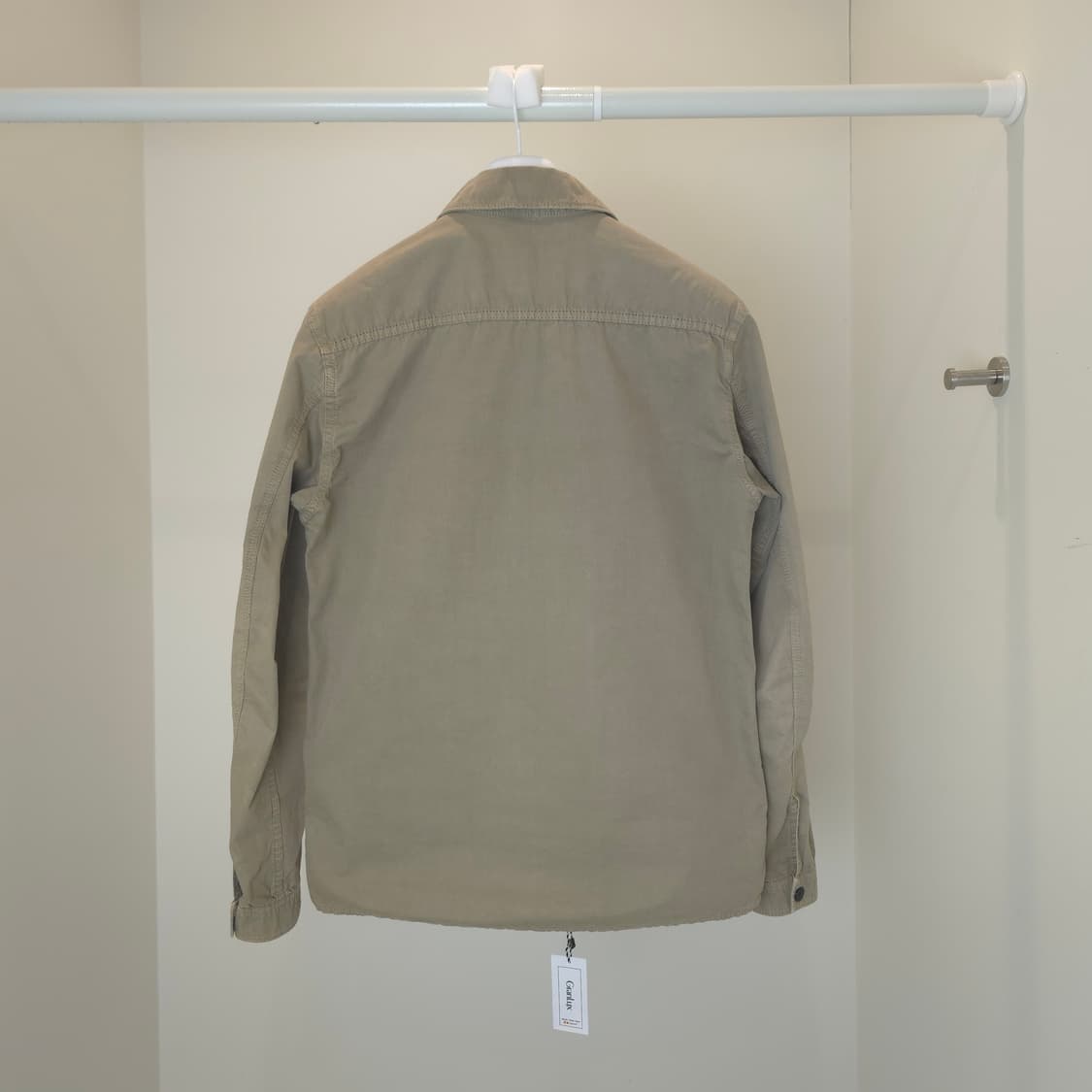 [중고/정품] 스톤아일랜드 오버셔츠 카키 상품이미지3
