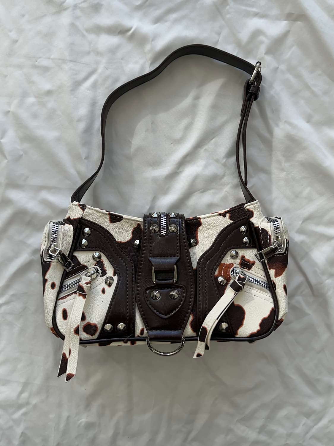 밀키 웨스턴 숄더백🤎 상품이미지1