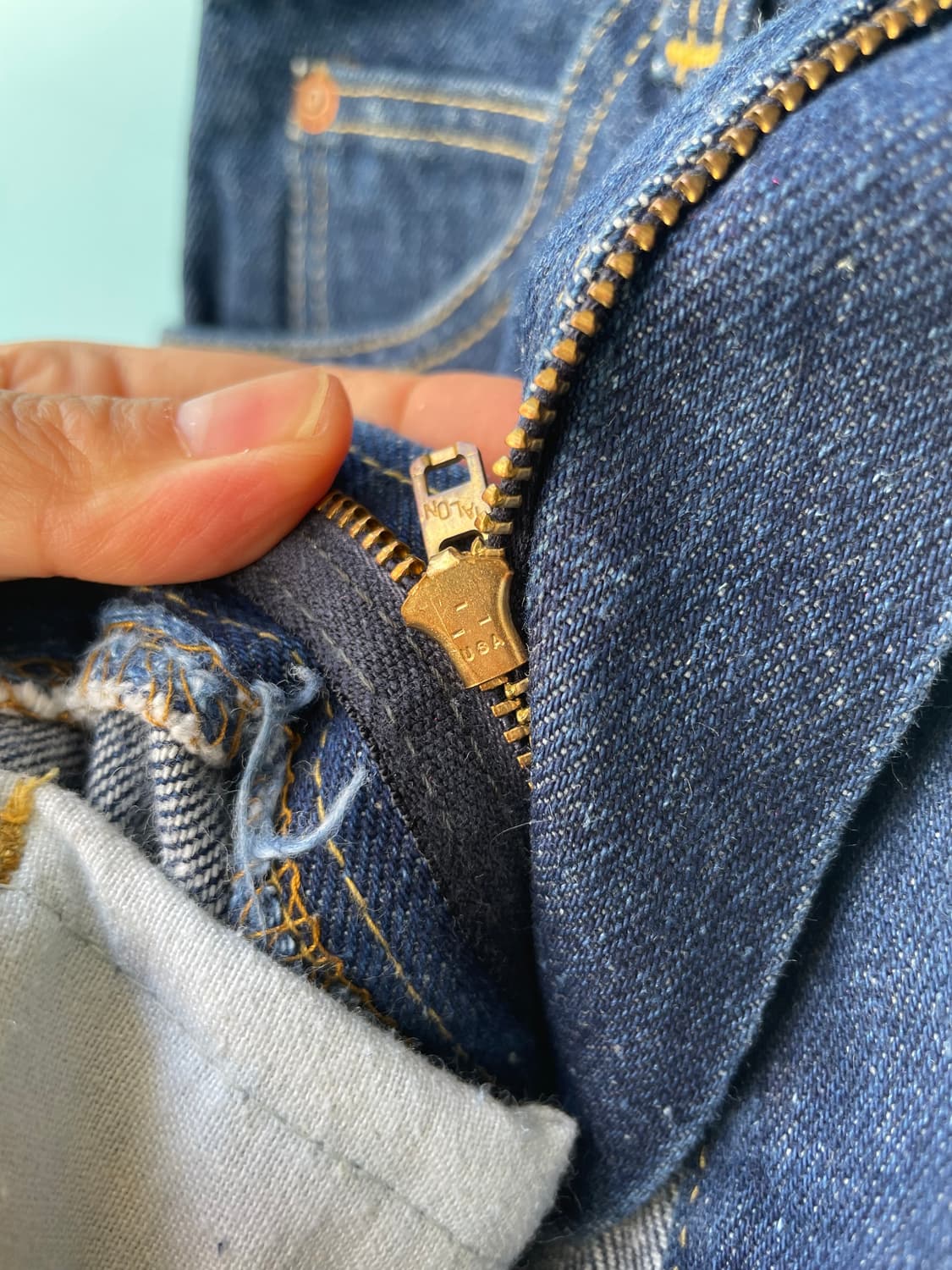 1970's Vintage Lee Denim Shorts 상품이미지6