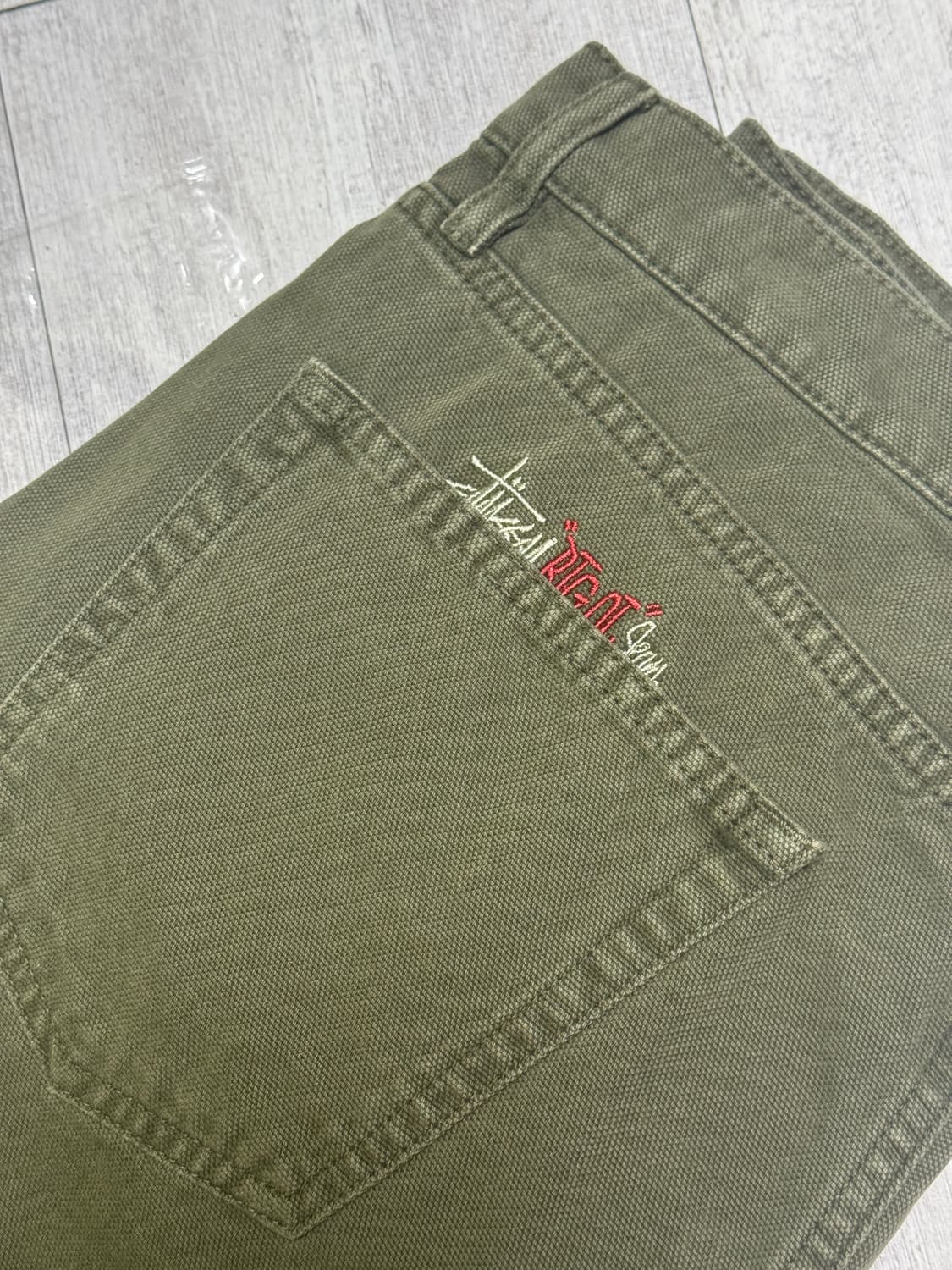 [32] 스투시 빅올진 캔버스 올리브 116618 상품이미지2