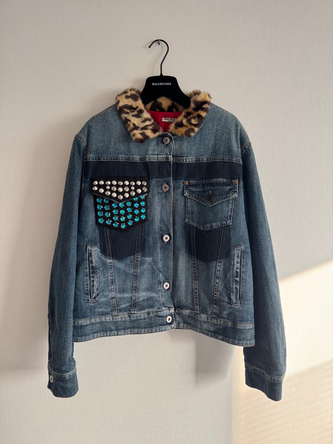 miumiu 데님패딩 40 상품이미지1