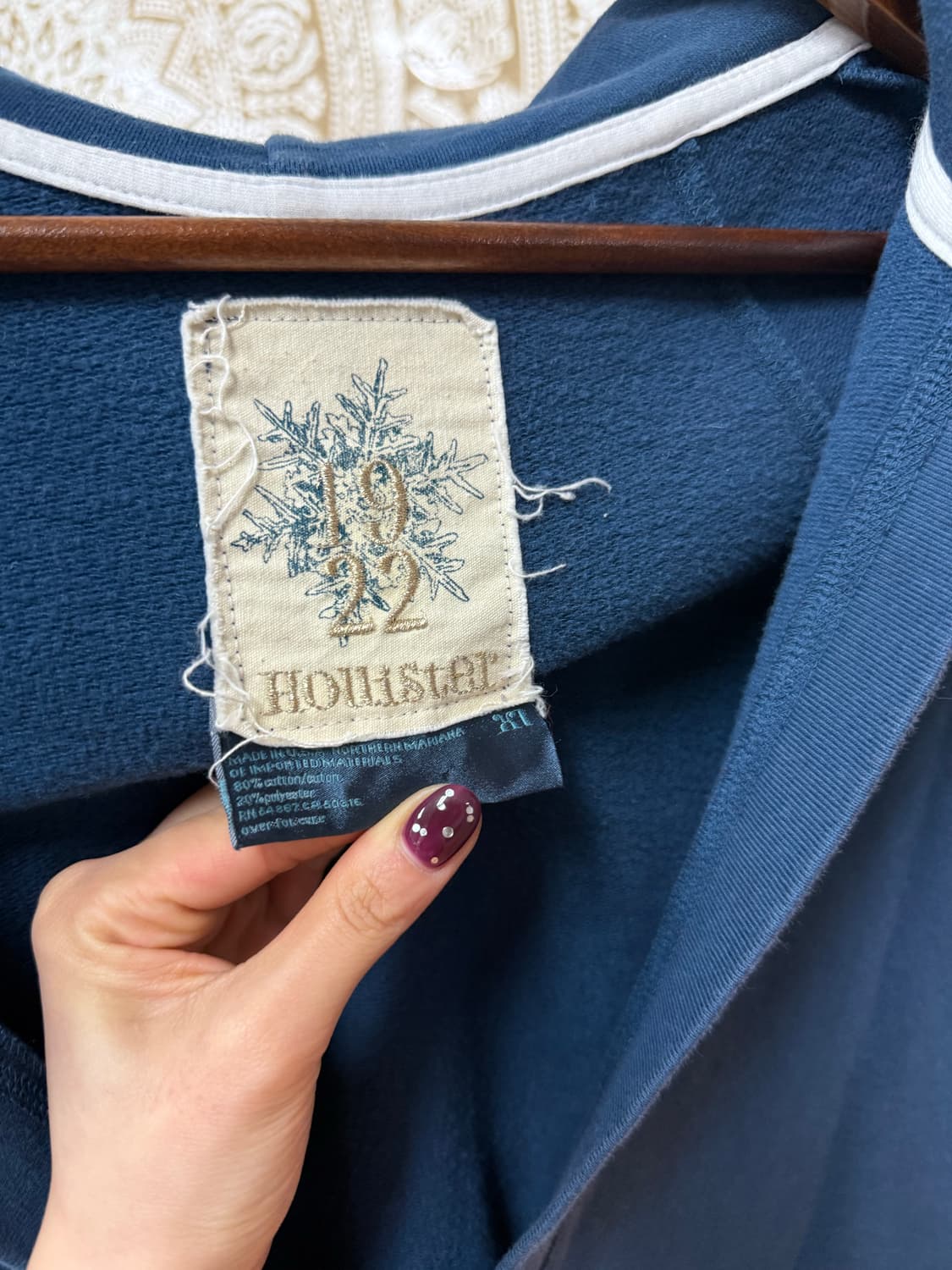 홀리스터 여성 브이넥 후드티 (Z1038) 상품이미지6