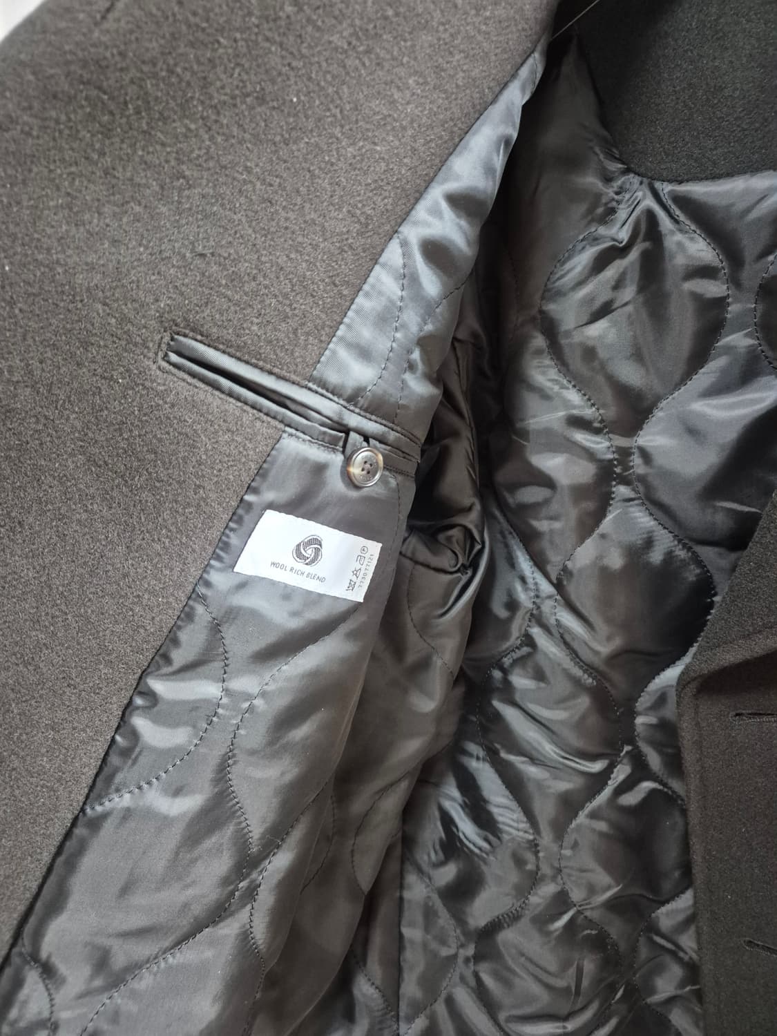 커버낫 캐시미어 피 코트 브라운 상품이미지4