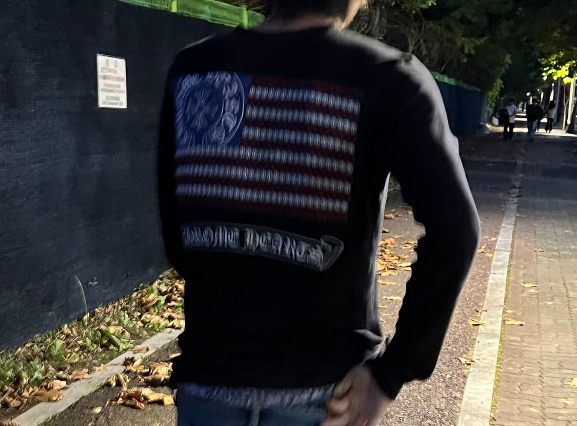 Chrome Hearts American Flag Waffle Tee 상품이미지6