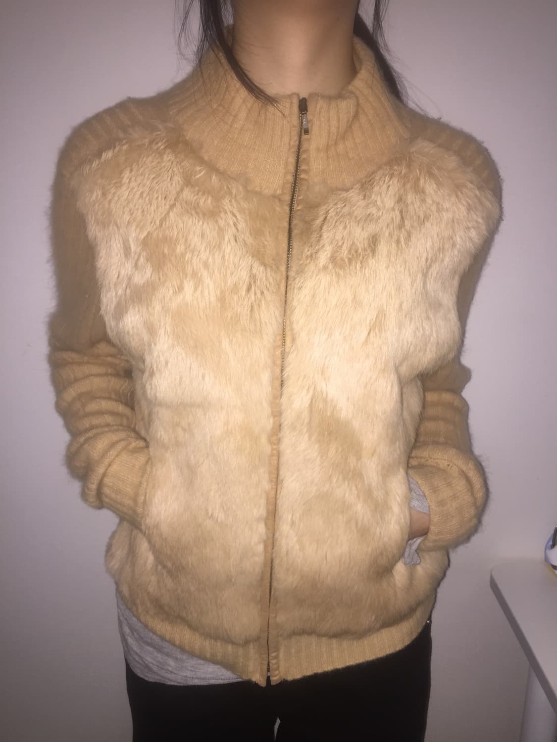 빈티지 퍼 아우터 상품이미지1