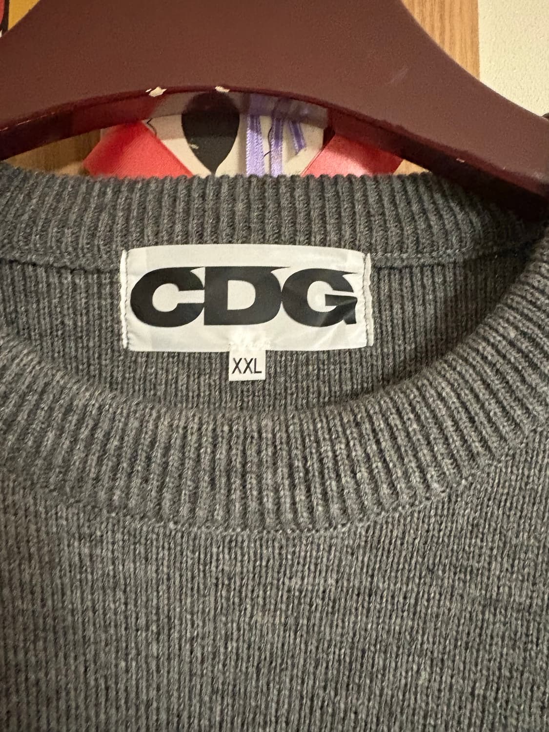 꼼데 cdg 니트 xxl 상품이미지3