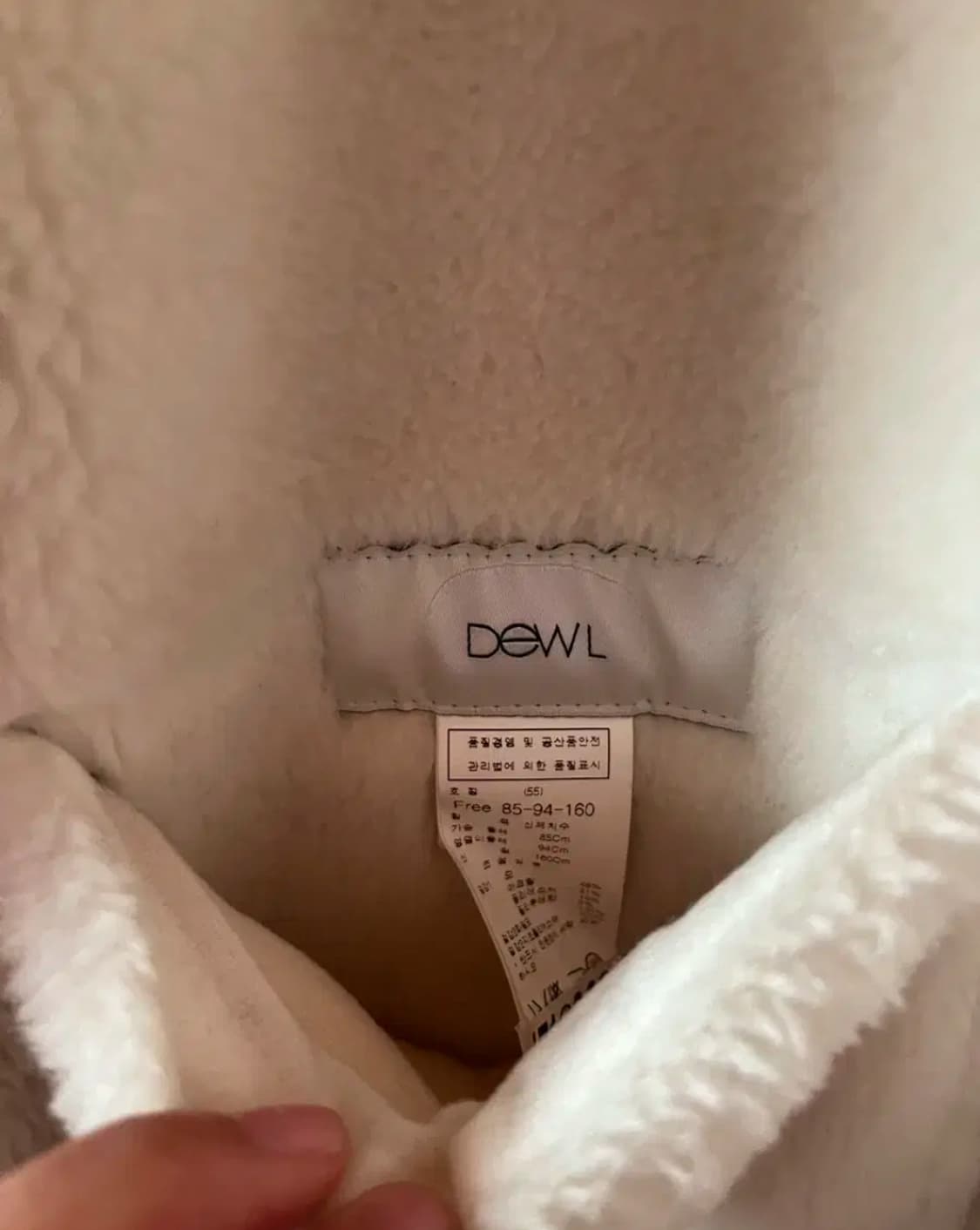 듀엘 리버시즐 양면 퍼 무스탕 상품이미지5