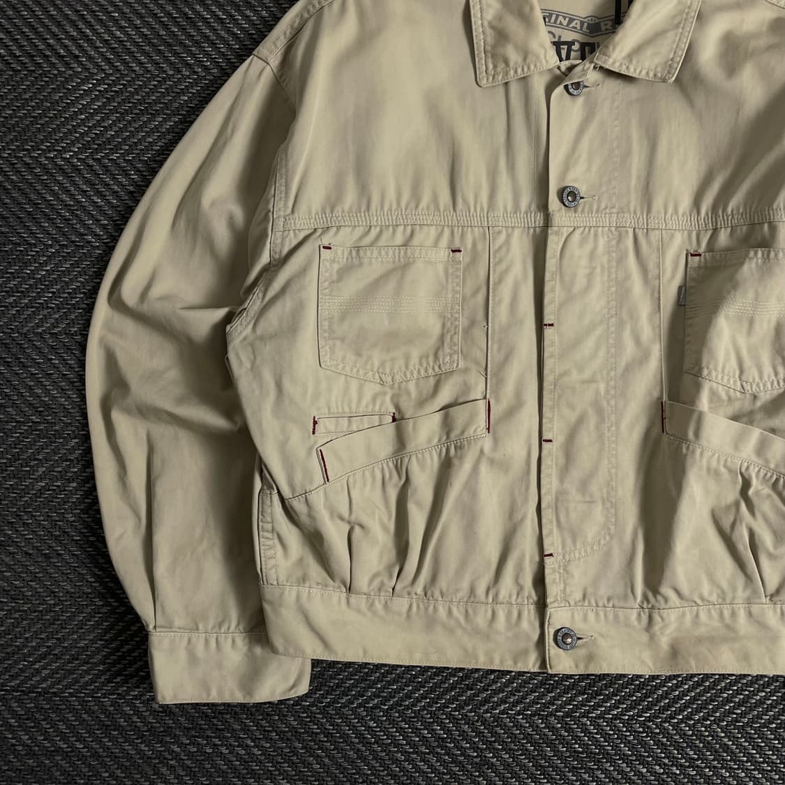 리바이스 실버탭 오리지날 워크 트러커 자켓y 3037 상품이미지4