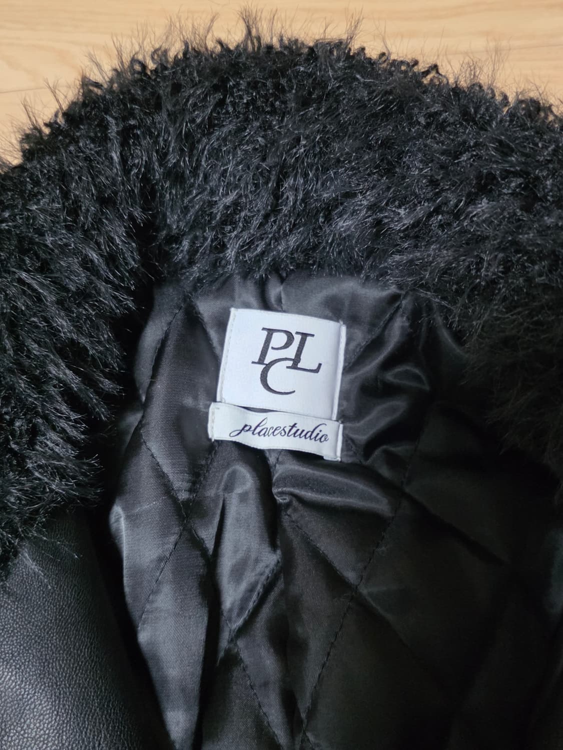 플레이스스튜디오 퍼 집업자켓 퍼자켓 상품이미지2