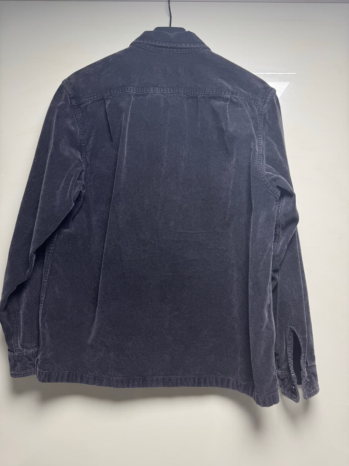 슈프림 워시드 코듀로이 집업 셔츠 블랙 - 24SS 상품이미지3