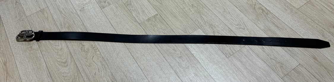 발렌시아가 BB벨트 블랙실버 (95사이즈) 상품이미지5