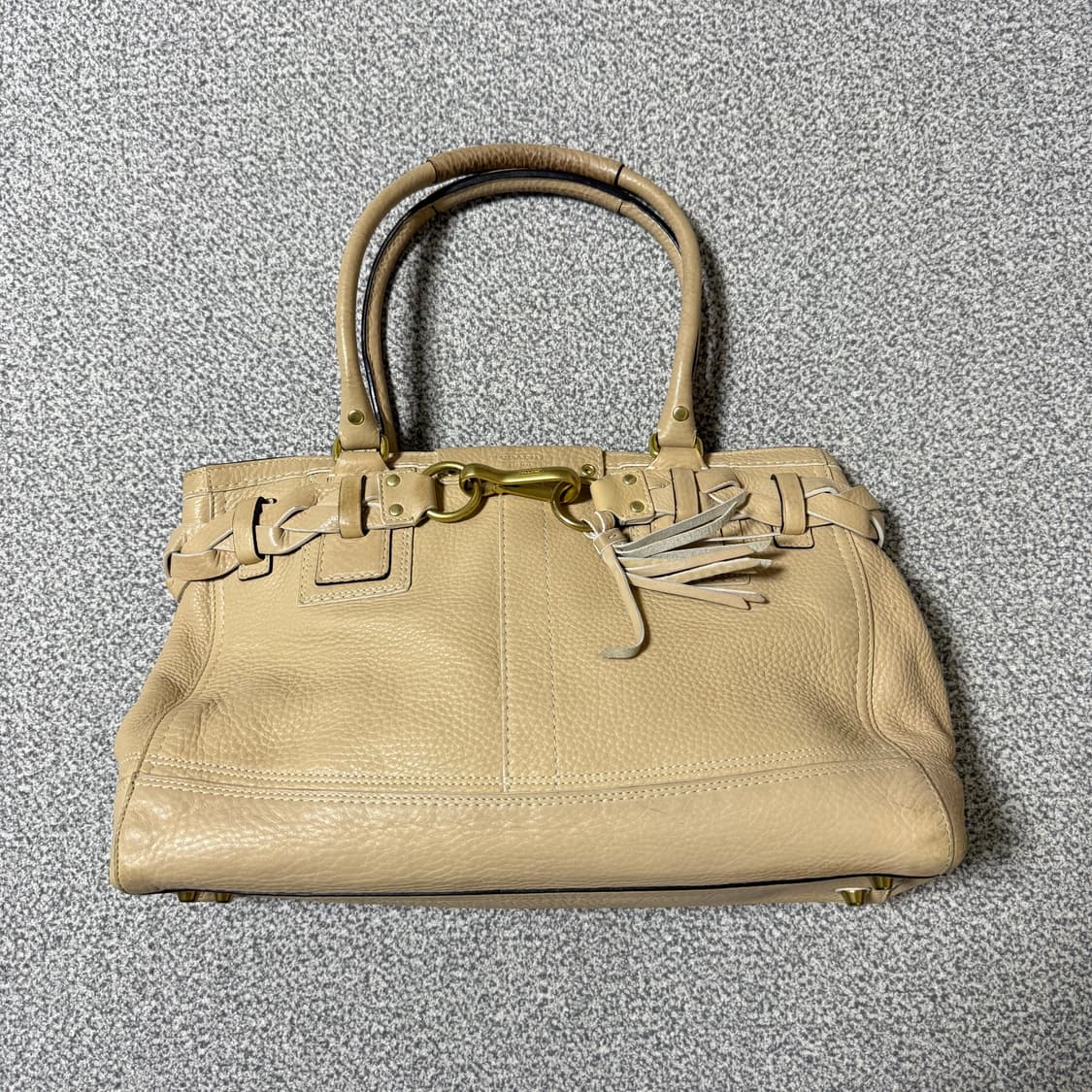 Coach 코치 레더 숄더백 상품이미지2