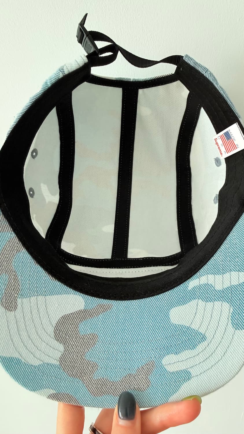 슈프림 워시드아웃 카모 캠프캡 상품이미지2