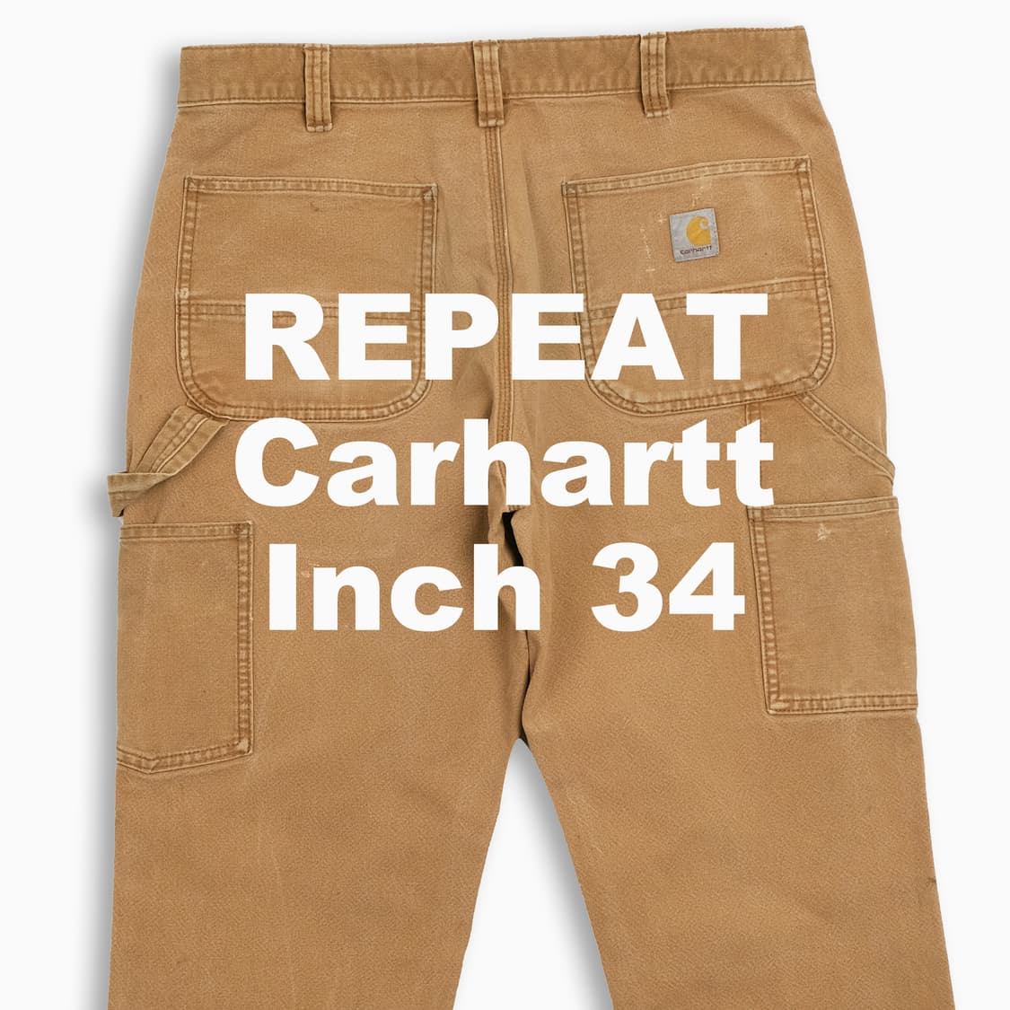 빈티지 칼하트 싱글니 103279 워크 팬츠 34 인치 CH2793401 상품이미지1
