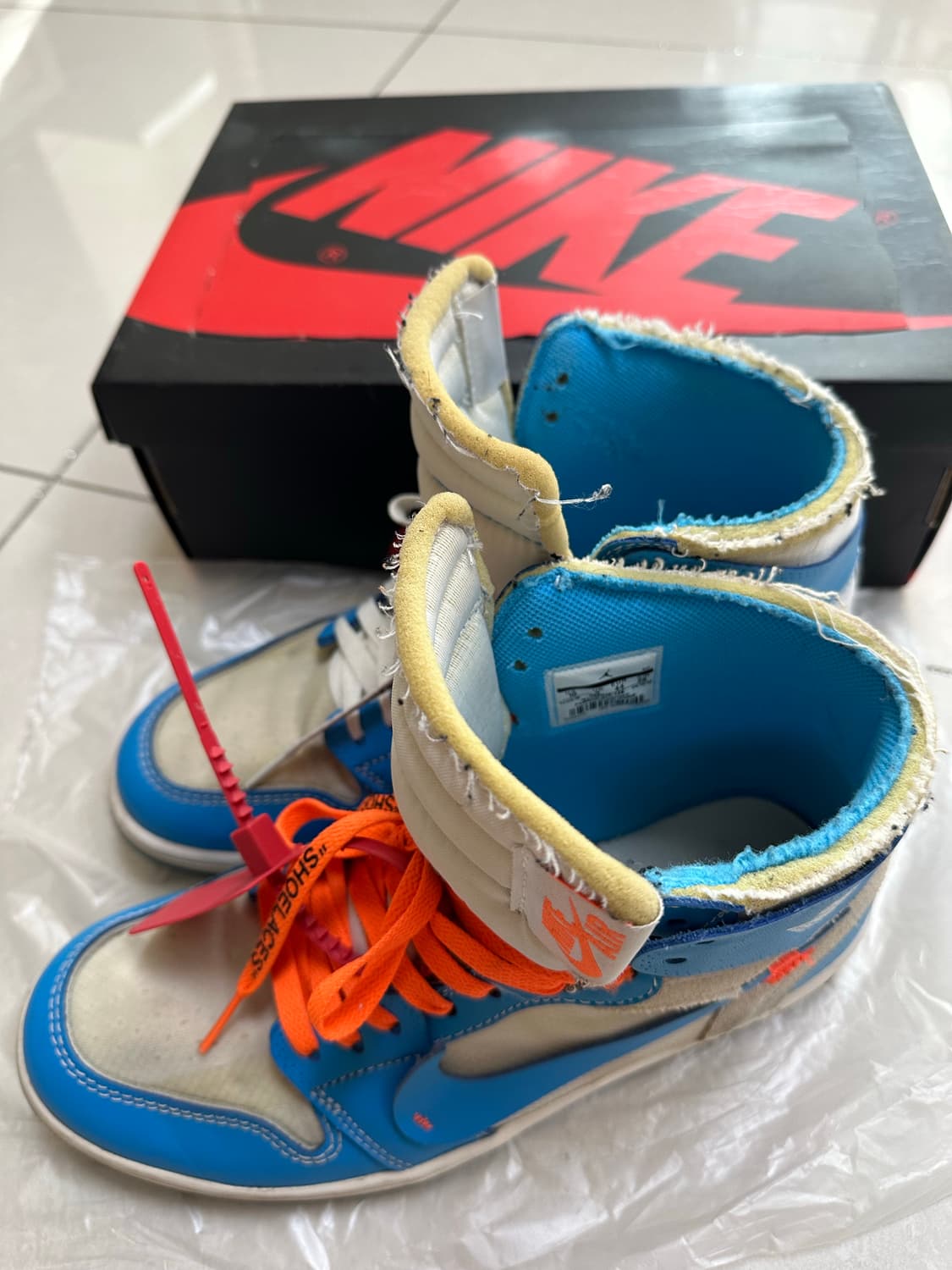 오프화이트 조던 UNC (280) 상품이미지8