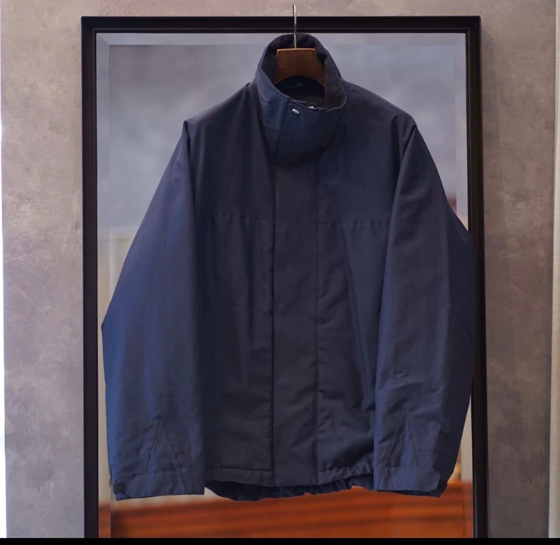 Maatee&sons 마티앤선즈 밀리터리 실크 블루종 / herill  상품이미지1