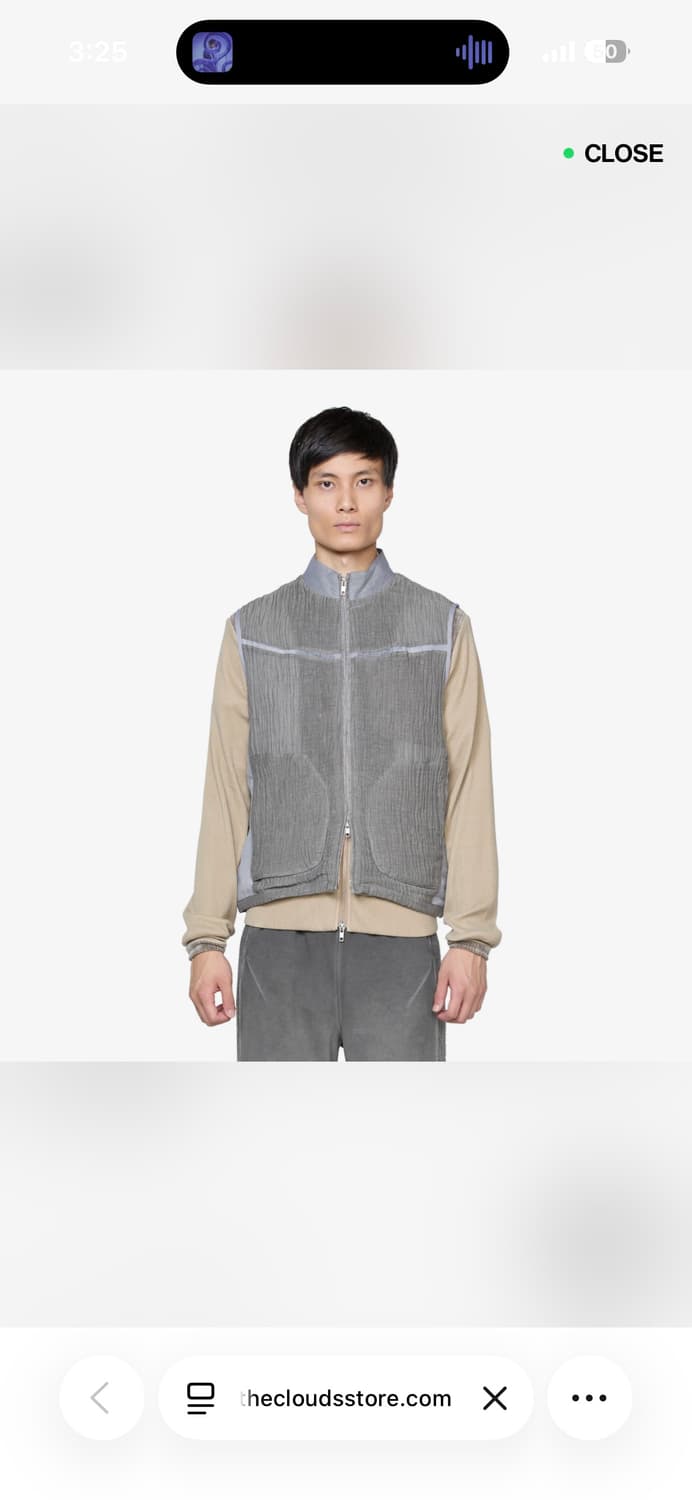 Xlim ep5 01 vest gray 상품이미지1