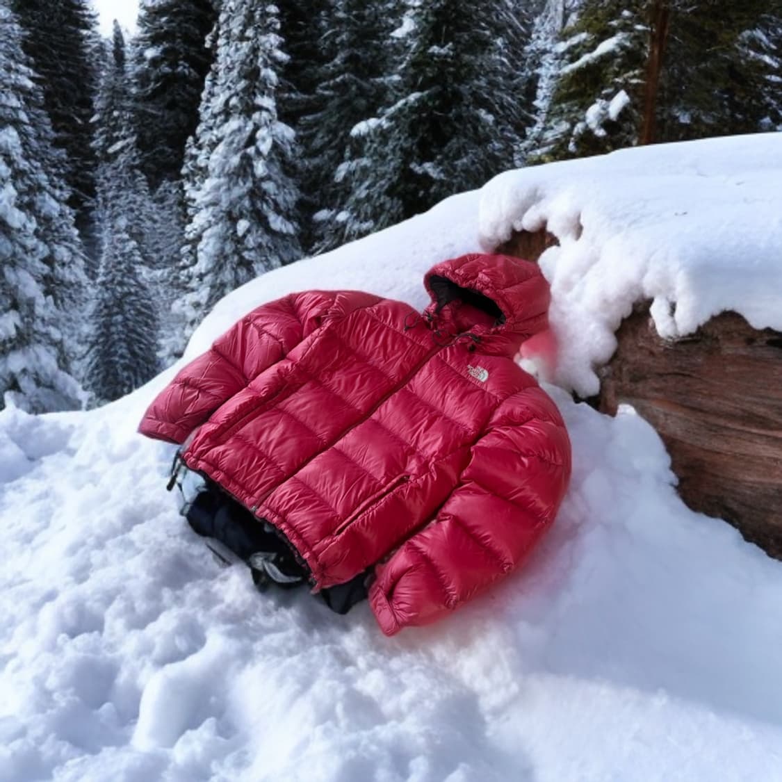 노스페이스 퍼텍스 퀀텀 초경량 패딩 (L) 마룬색상 상품이미지1