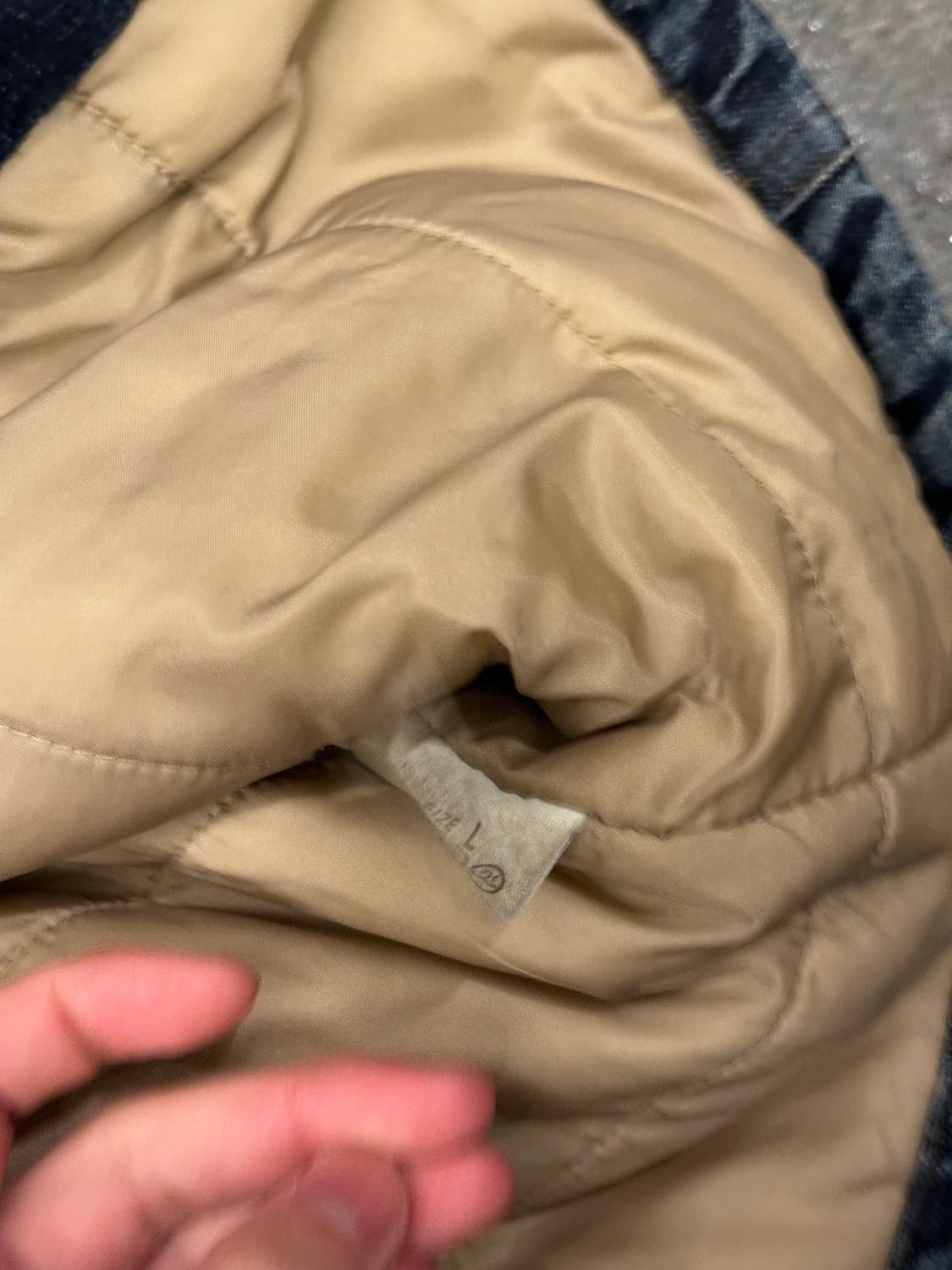 리바이스 70534 데님 쉐르파 자켓 L 상품이미지6