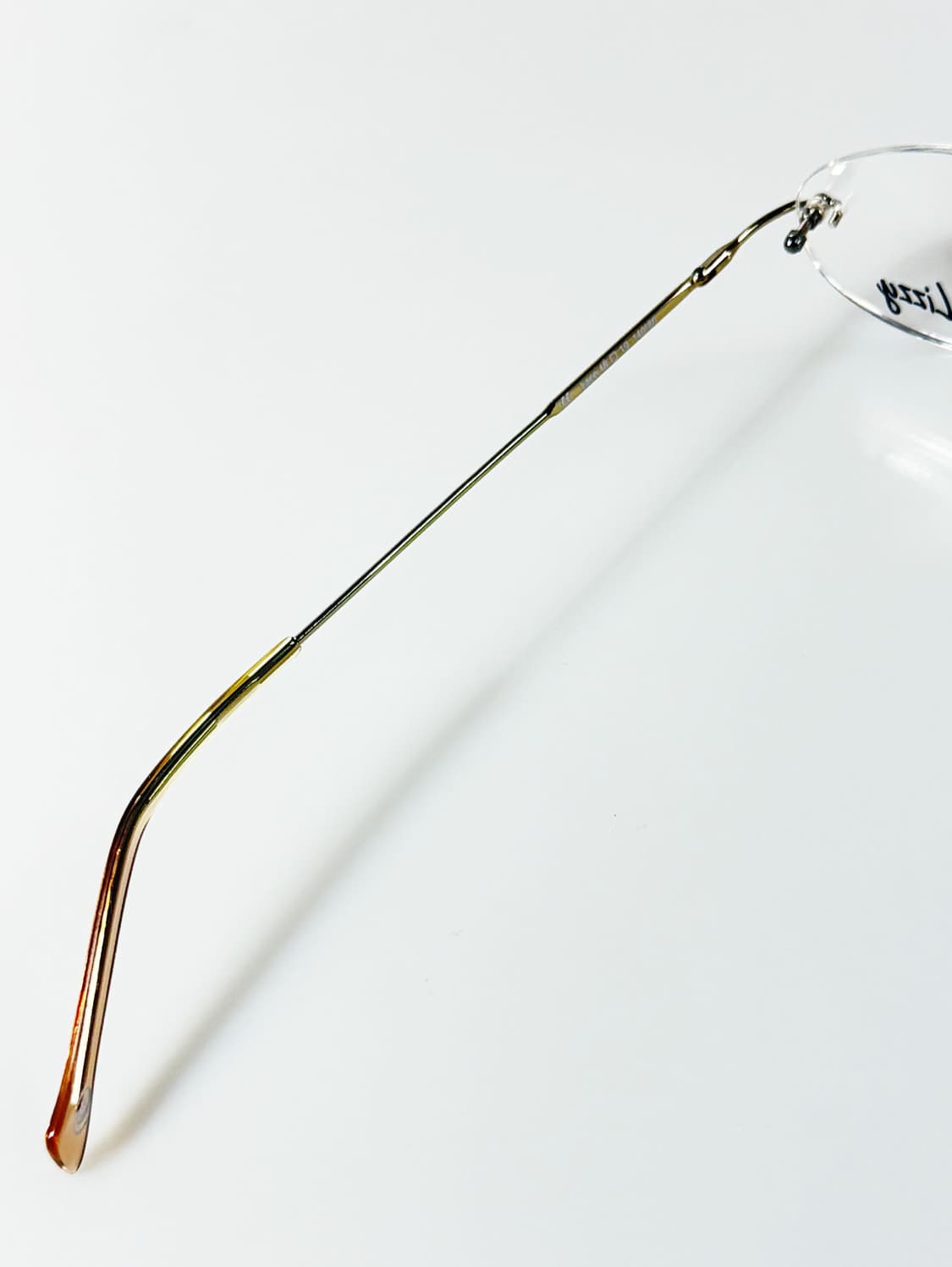 90s LIZZY 무테 오벌 프레임 빈티지 안경 상품이미지7