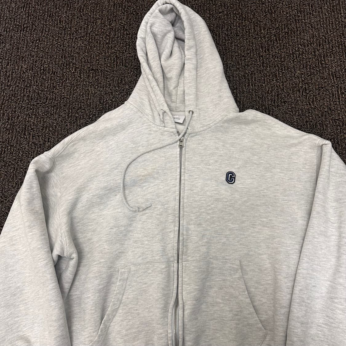 커버낫 후드집업 그레이 M 상품이미지2