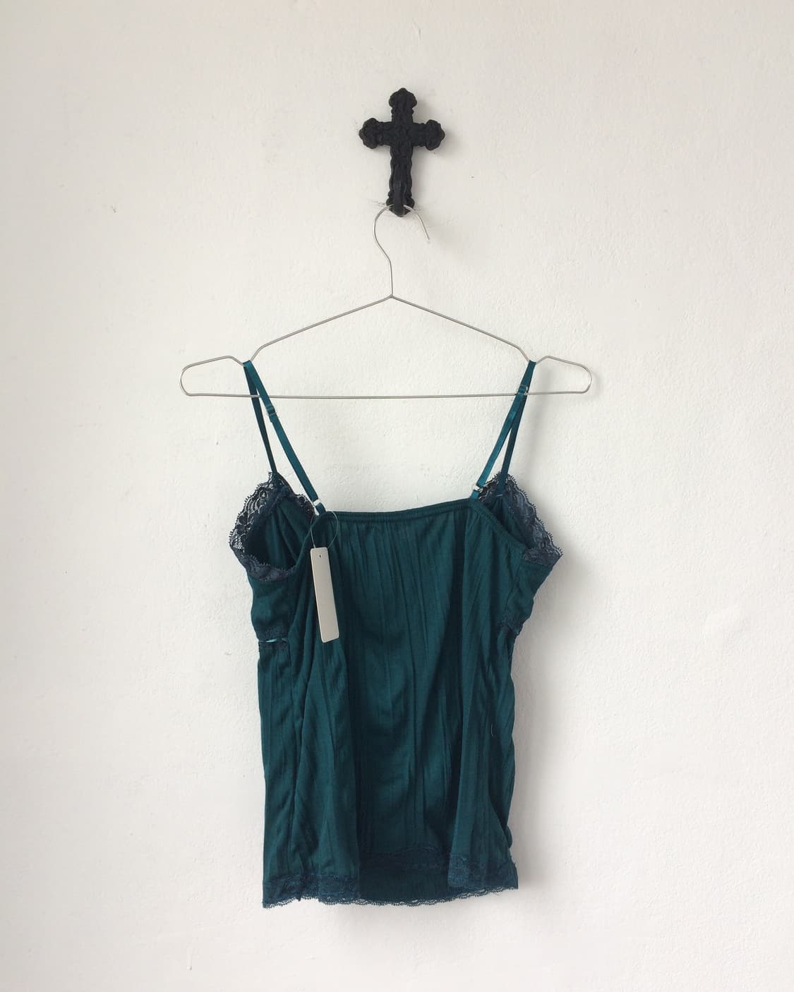 Lace trimming sleeveless 상품이미지3