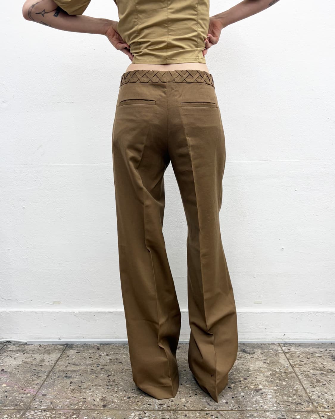 베로니크 브랑퀸호 2000F/W 브레이드 디테일 트라우저 상품이미지2